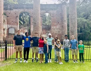 Youth group outing at Christ Church Bluffton